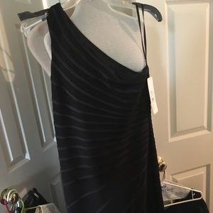 Little black dress one shoulder